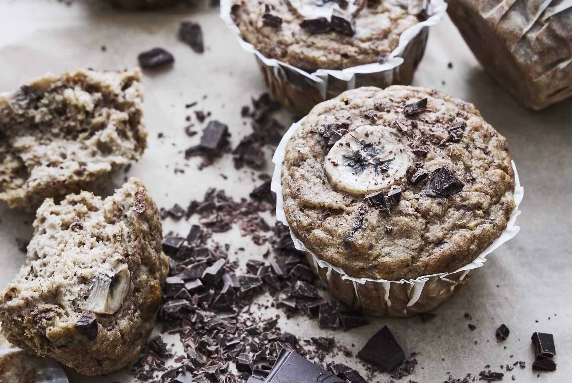 bananmuffins-opskrift