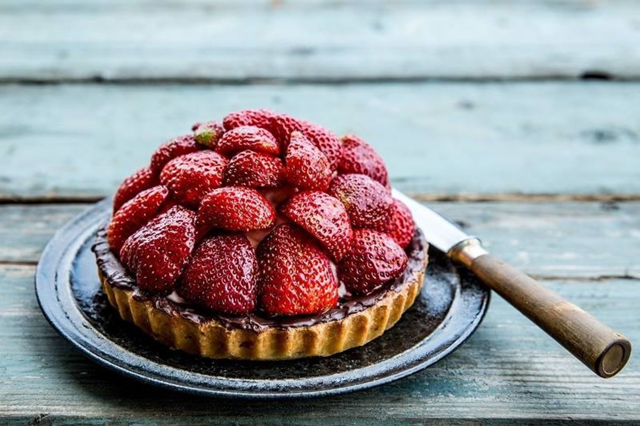 jordbaertaerte-opskrift