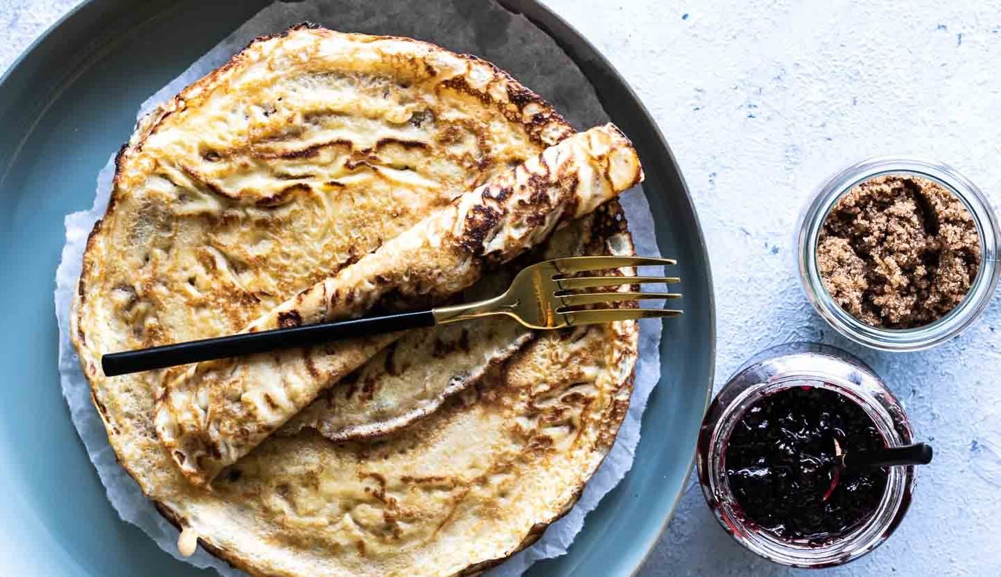 pandekager-med-oel-opskrift