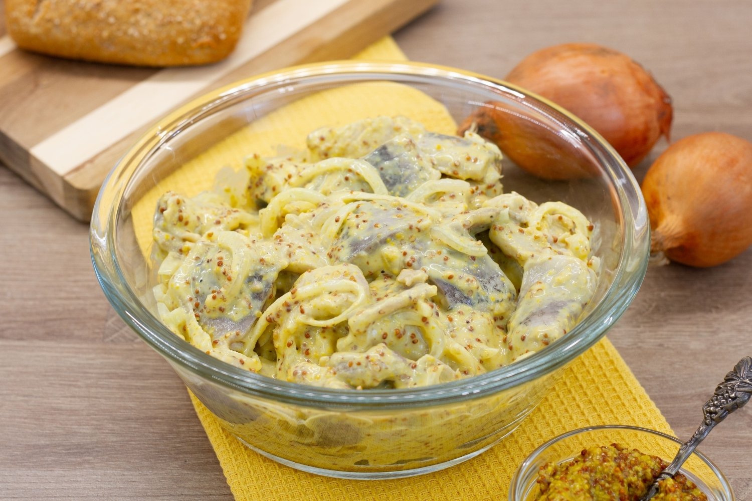 sennepssild-opskrift