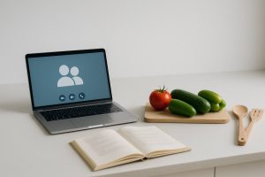 Virtuelle madlavningsoplevelser for par på afstand